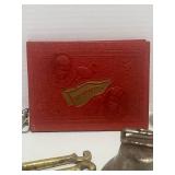 Fun Misc. Items: Bell, Nutcracker, Memories Book, Leg Lamp Figurine Flashlight and Metal Ball