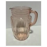Beautiful Pink Depression Pitcher