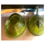 7' Green Hen on Nest