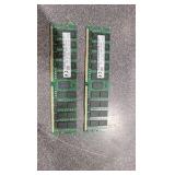 Lot of Used 128GB Of Ram (605273) Two 64GB DDR4 ECC Memory, UNTESTED/AS IS Lot of Used 128GB Of Ram (605273) Two 64GB DDR4 ECC Memory, UNTESTED/AS IS