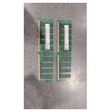 Lot of Used 128GB Of Ram (605272) Two 64GB DDR4 ECC Memory, UNTESTED/AS IS Lot of Used 128GB Of Ram (605272) Two 64GB DDR4 ECC Memory, UNTESTED/AS IS