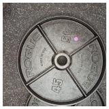 Rogue Black Steel 45lb. Plate Set