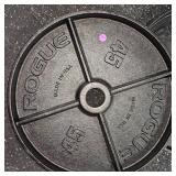Rogue Black Steel 45lb. Plate Set