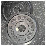 Rogue Black Steel 10lb. Plate Set