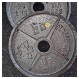 Hampton 25lb. Steel Plate Set