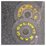 Gold's Gym Steel 10lb. Plate Set