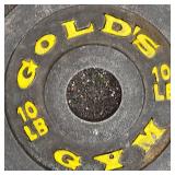 Gold's Gym Steel 10lb. Plate Set