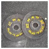 Gold's Gym Steel 25lb. Plate Set