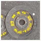 Gold's Gym Steel 25lb. Plate Set