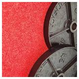 Rogue Black Steel 45lb. Plate Set