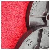 Rogue Black Steel 45lb. Plate Set