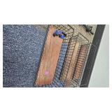 Wall Mounted Black Wire Baskets