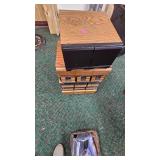 Lot of Vintage CD and Cassette Tape Drawers