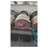 Heavy Dumbells & Rack