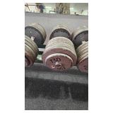 Heavy Dumbells & Rack