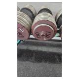 Heavy Dumbells & Rack