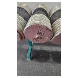 Heavy Dumbells & Rack