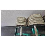 Heavy Dumbells & Rack