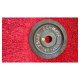 Single 25lb. Steel Plate - Olympic