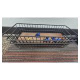 Wall Mounted Black Wire Baskets