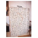 Metal Bunk Bed. Bottom is a futon.