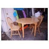 Dining Room Table & 2 Chairs