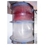 Wind Turbine Lights. (vertical white on bottom red on top)