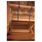 LG Stainless Steel Refrigerator & Freezer Combo. (Ice/Water) Scratch & Dent For Parts Only