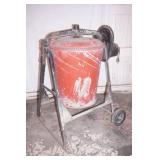Red Lion RLX-3 Electric Portable Cement Mixer (motor locked-up)