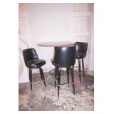 High-Top Bar Table w/3 stools.