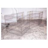 Pet Fence. Collapsible. 8 Panels 24x24' each, 1 has a door