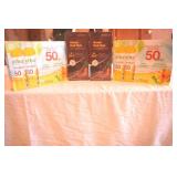 New. Brown Hair Dye Shampoo (2ct) & 50 SPF Sunscreen (2-2 packs)
