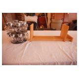 Cookbook Rack & Rotating Spice Rack