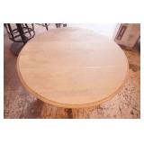 Pedestal Dining Table. 36' diameter 30' tall