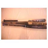Softball Bats. 2 Composite & 1 Aluminum