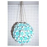 Vintage Outdoor Hanging Metal Flower