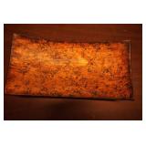 Metal Dish 12' long x 3' tall