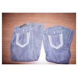 NEW Women's Jean Capris. Size 29 (2ct)