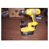 DeWalt Drill/Driver with 2 batteries