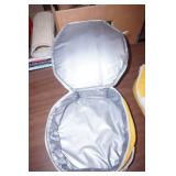 3ct Promotional Insulated Cooler Bags. Edwards Desserts Logo