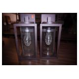 Outdoor Light Fixtures (NEW) pair of 2