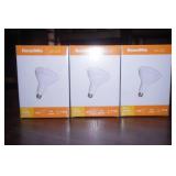 NEW (3ct) ReneSola LED BR40 Flood Light Bulbs