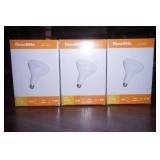 NEW (3ct) ReneSola LED BR40 Flood Light Bulbs