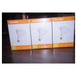 NEW (3ct) ReneSola LED BR40 Flood Light Bulbs