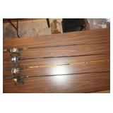 Fishing Poles. Rods & Reels