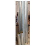 Black & Galvanized Chimney Pipes. 6'. (insulated & not)