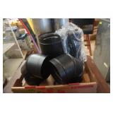 Black & Galvanized Chimney Pipes. 6'. (insulated & not)