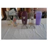 Vintage Glass Vases & Decanter