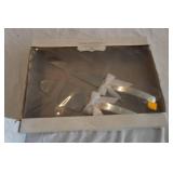 Wedding Collectibles. New/Never Used. Cake Topper, Serving Utensils, Clock, Figurine