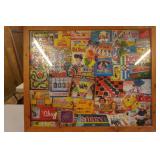 Wood Framed Puzzle 32'x26' Plexi Front